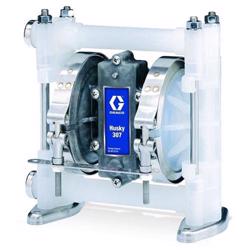 D32911.GRA The Husky 307 air-operated diaphragm pump features a stall-free low pulsation air valve that provides a smooth and rapid changeover D32911.GRA Husky 307 PP